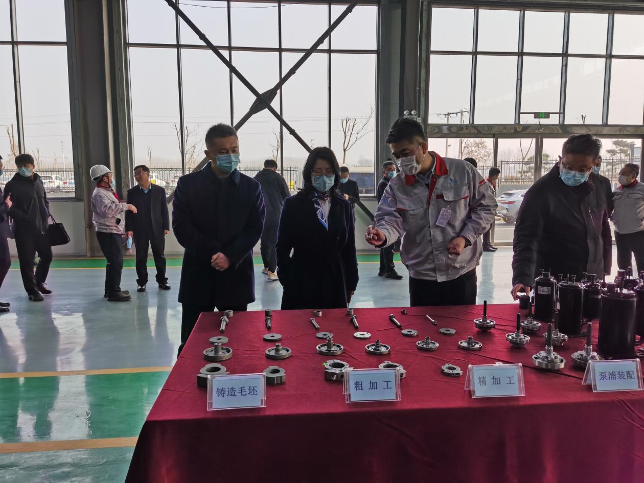 臨汾市委常委、洪洞縣委書記張潞萍一行蒞臨我司調(diào)研指導(dǎo)工作